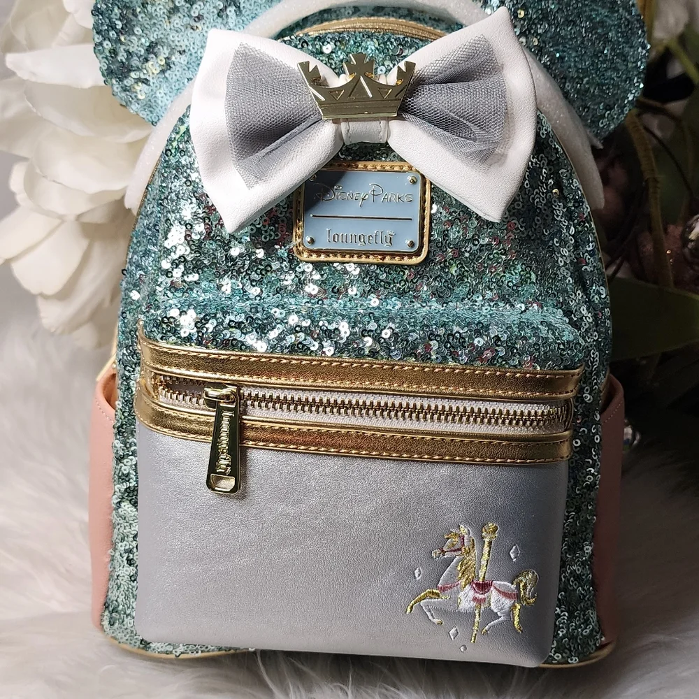 King Arthur Carousel Loungefly MMMA Backpack New